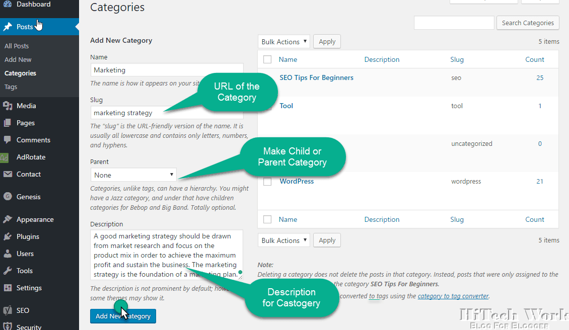 Wordpress Categories Vs Tags! What's Difference? How To Optimize It