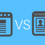 wordpress categories vs tags