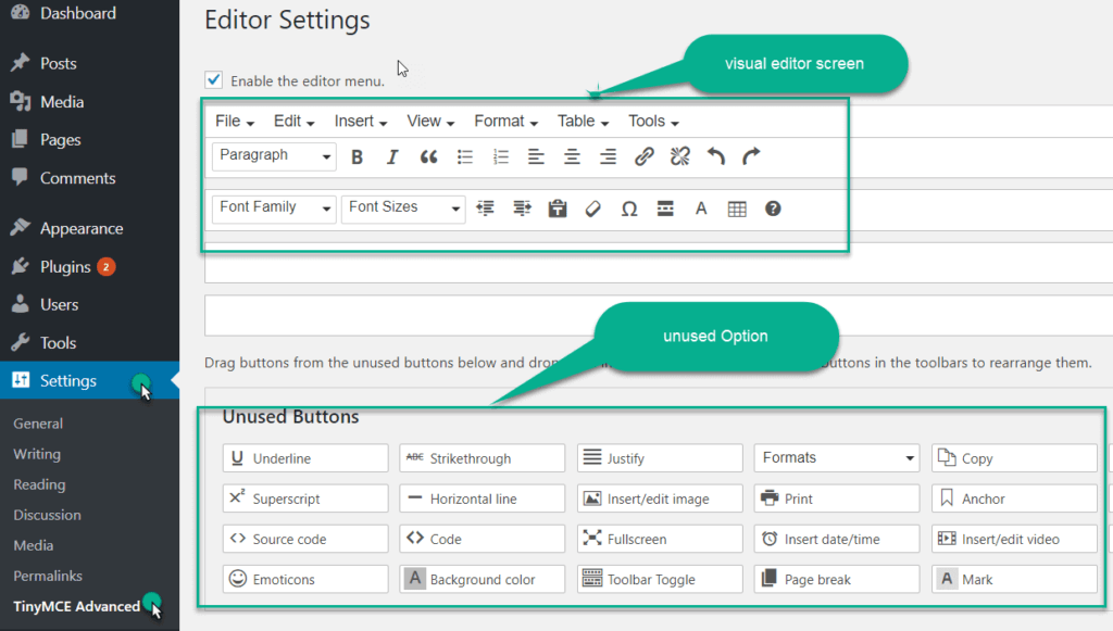 customize-wordpress-post-editor-toolbar-with-tinymce-advanced