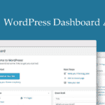 WordPress Dashboard Area