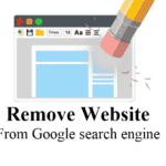 Remove Website from google search