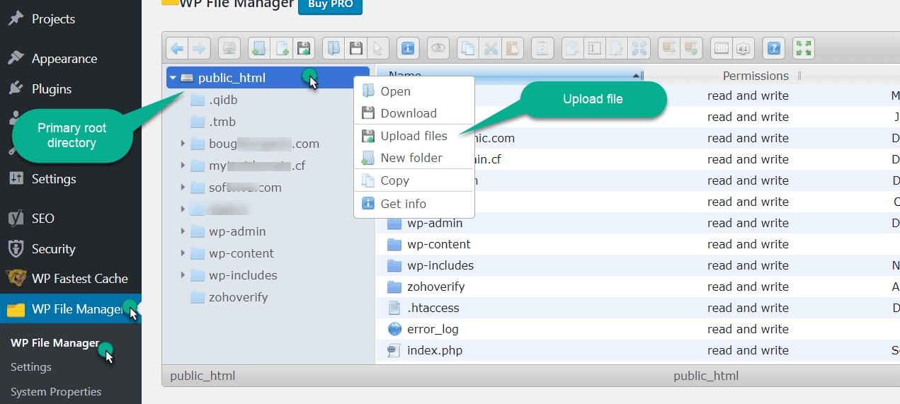 finding df root folder