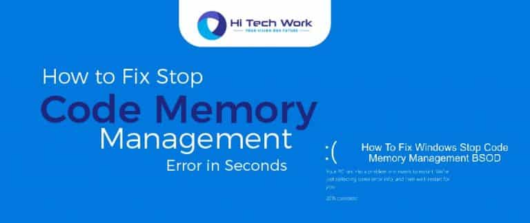 how-to-fix-stop-code-memory-management-error-in-seconds