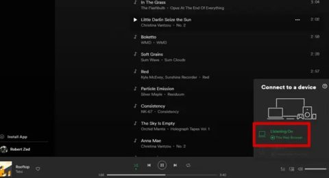 spotify web player not working