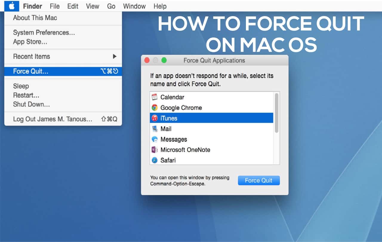 cn not force quit word for mac
