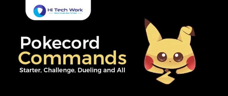 Pokecord Commands Starter, Challenge, Dueling and All