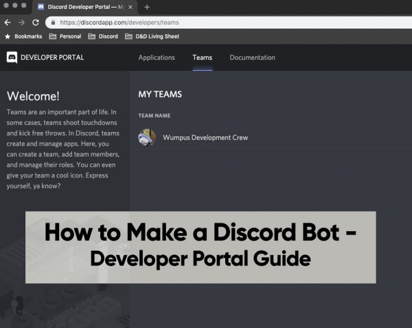 How To Make A Discord Bot In A Few Minutes