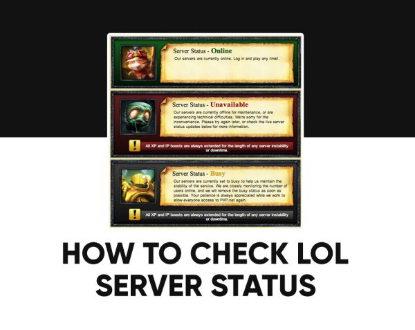 league of legends server status