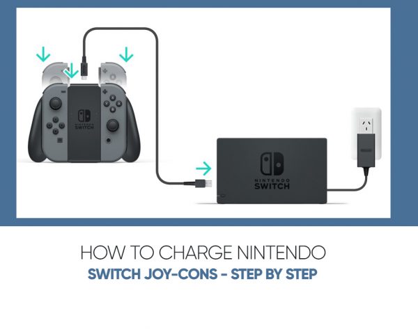 How to Charge Nintendo Switch Joy-Cons Controller? - Hi Tech Work