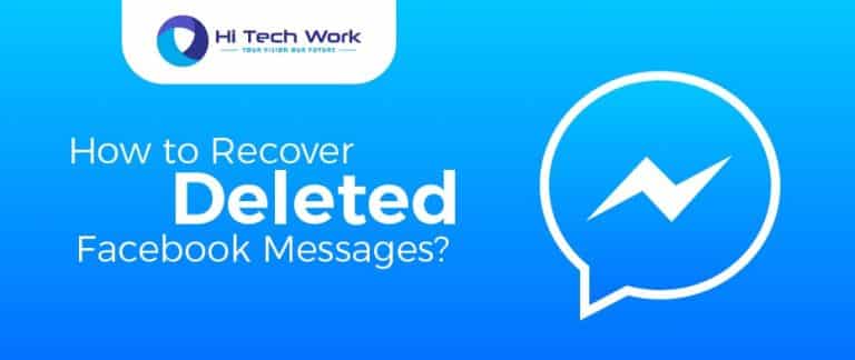 How to Recover Deleted Facebook Messages?