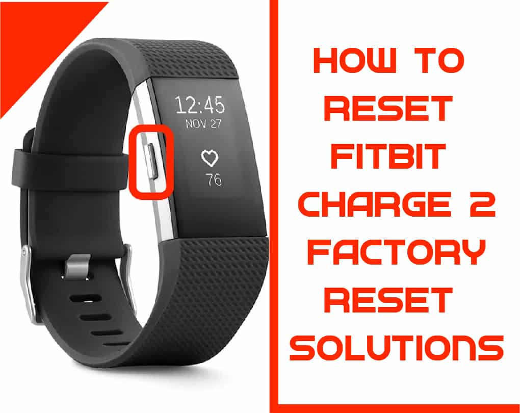 fitbit charge 2 reset to factory settings