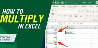 How To Multiply in Excel
