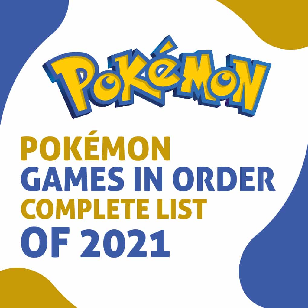 all pokémon games in order
