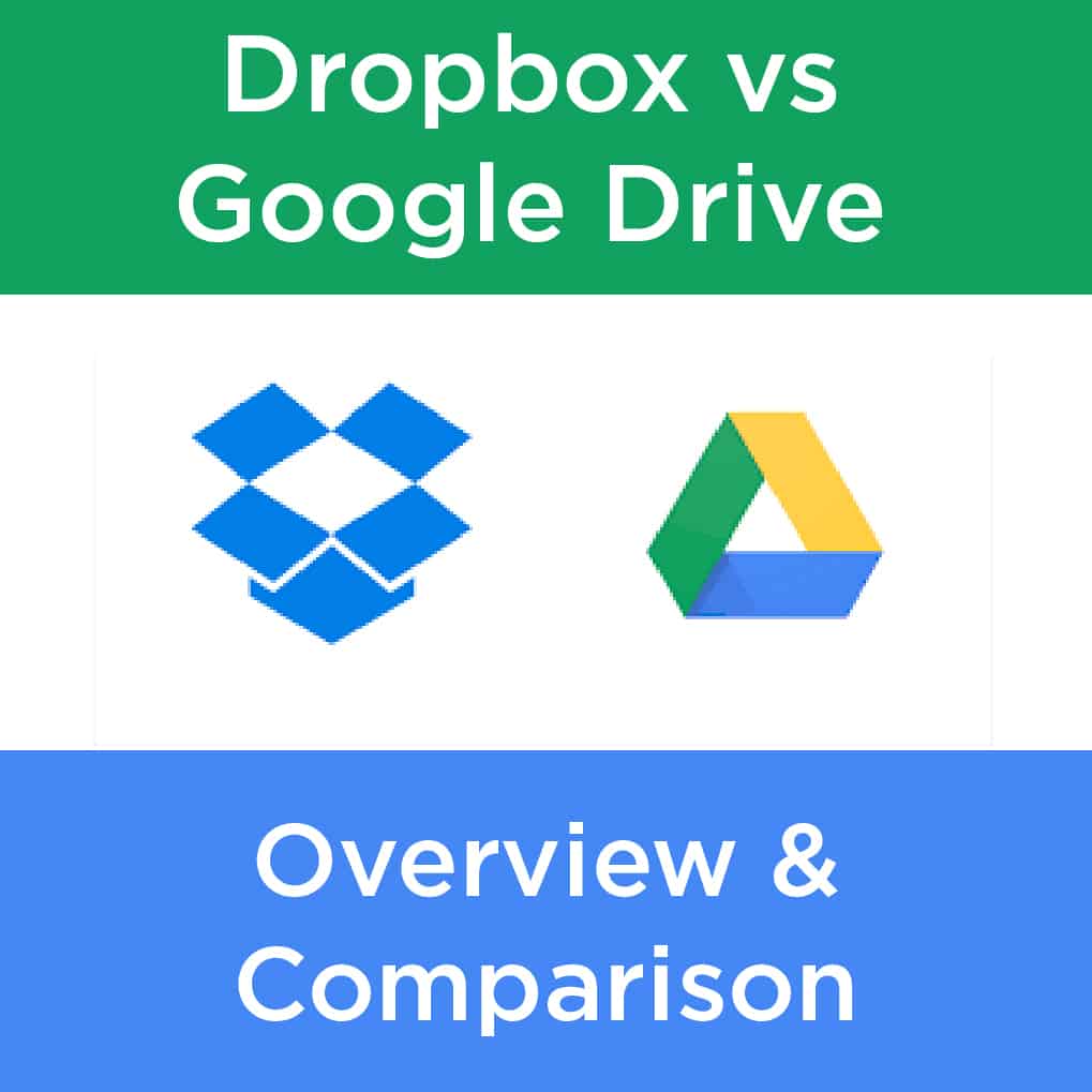 Dropbox Vs Google Drive Overview Comparison