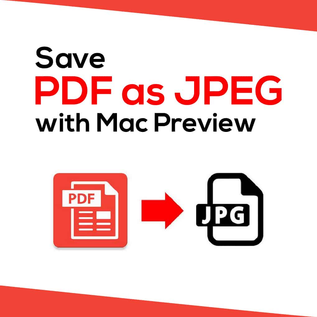 How To Save A PDF As A JPEG For FREE