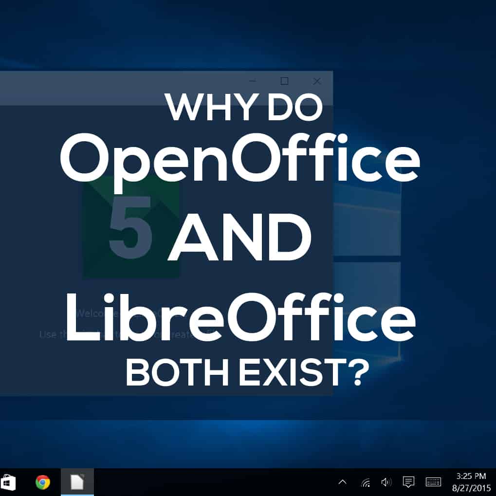 openoffice or libreoffice for windows