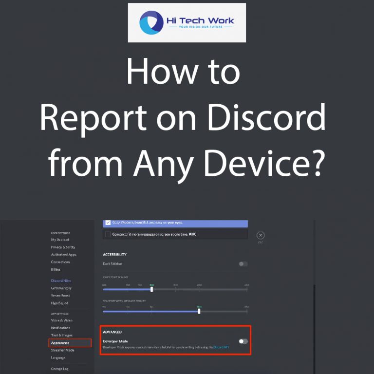 How to Report on Discord from Any Device?