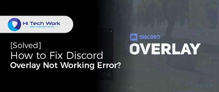 discord overlay not working