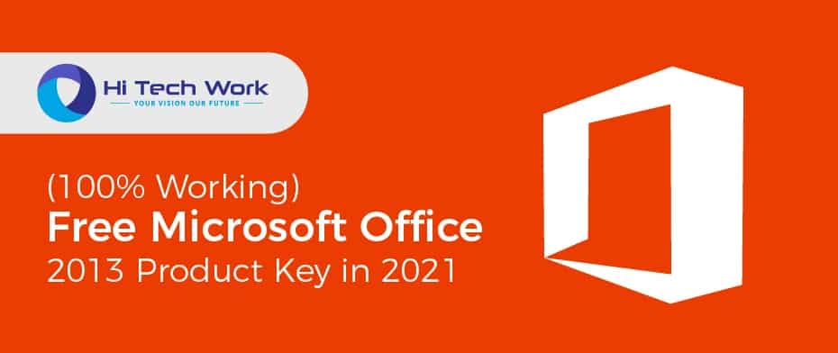 ms office 2013 software and key