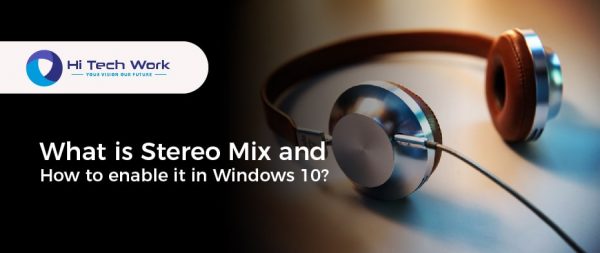 stereo mix for windows 10