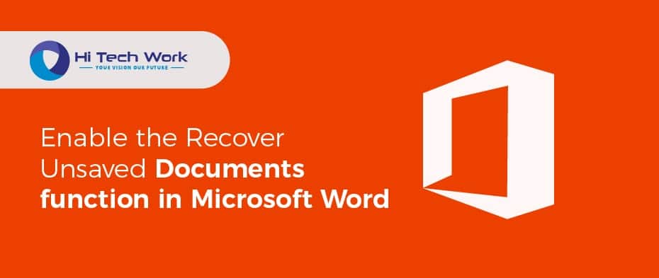 Easy Ways to Recover an Unsaved Word Document?