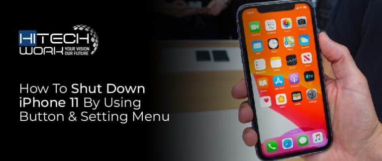 How To Shut Down iPhone 11 By Using Button & Setting Menu