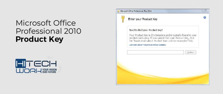 how to change product key for office 2010