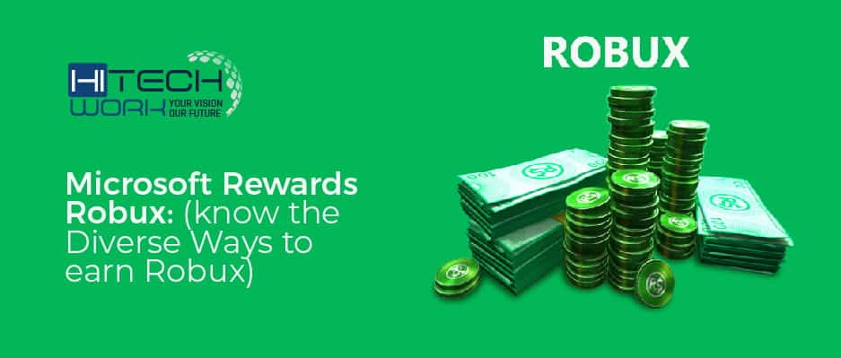 Microsoft Rewards Robux (Dec 2020) Know the Details Below