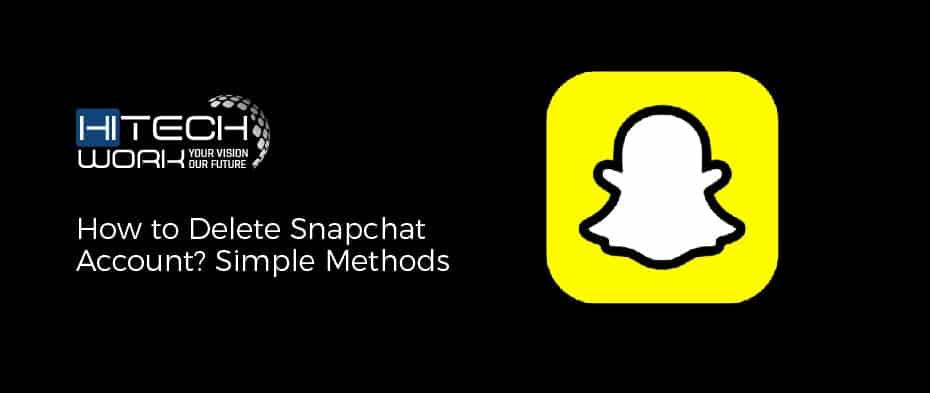 How To Delete Snapchat Account Simple Methods