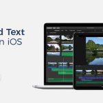 how to add text in iMovie