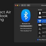 how to connect air pods to MacBook