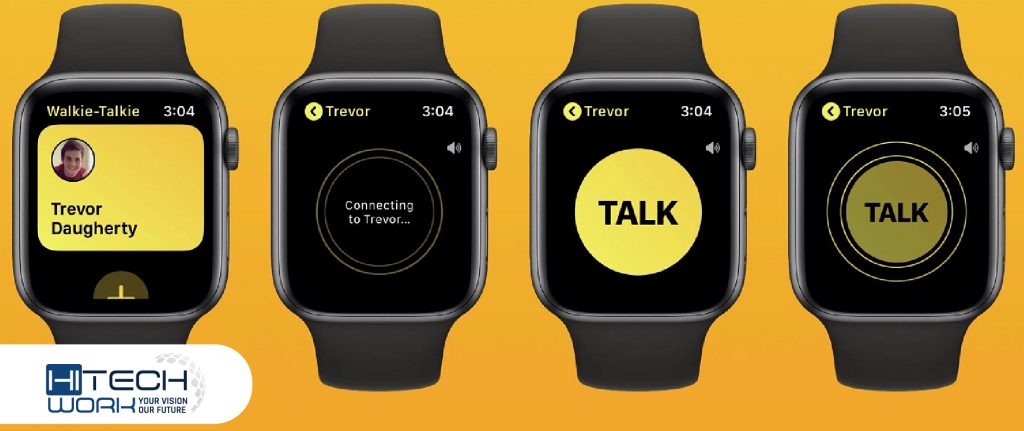 Use Walkie Talkie on Apple watch