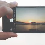 how to turn on Grid on iphone camera