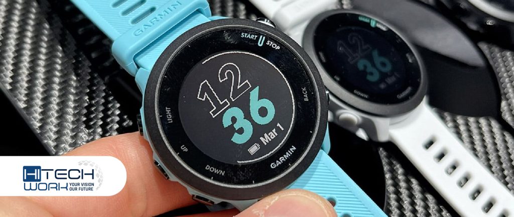 Turquoise Garmin Watch