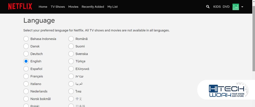 Add Audio and Subtitle Language On Netflix