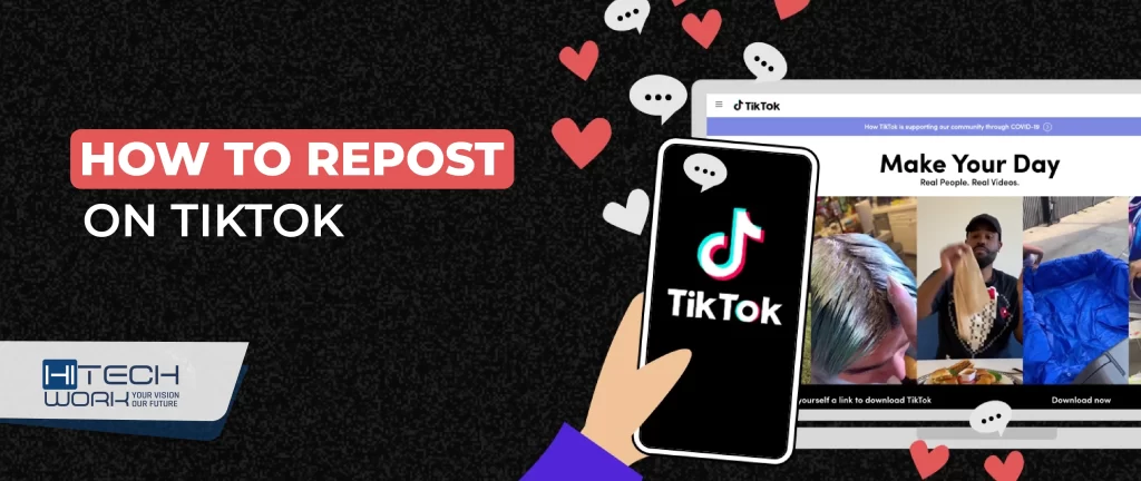 how to repost on TikTok