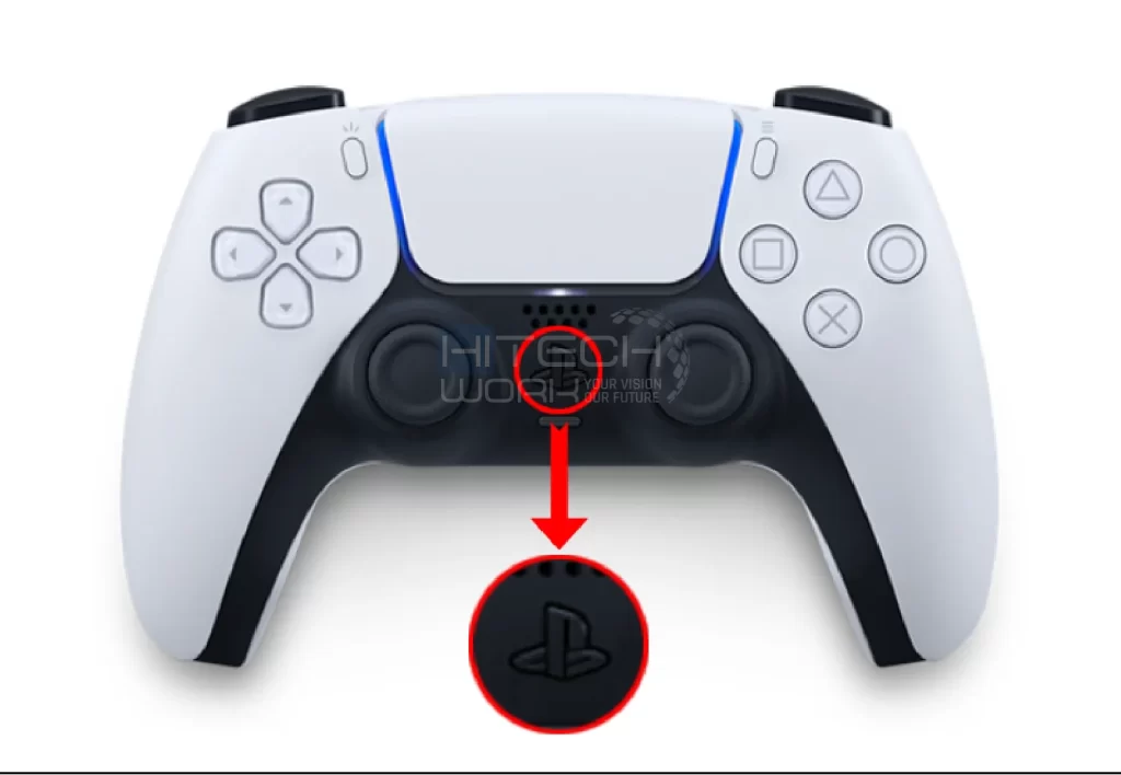 PS5 button