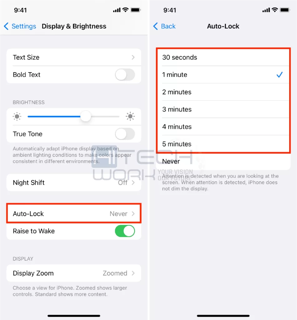 Turn On Auto Lock On iPhone