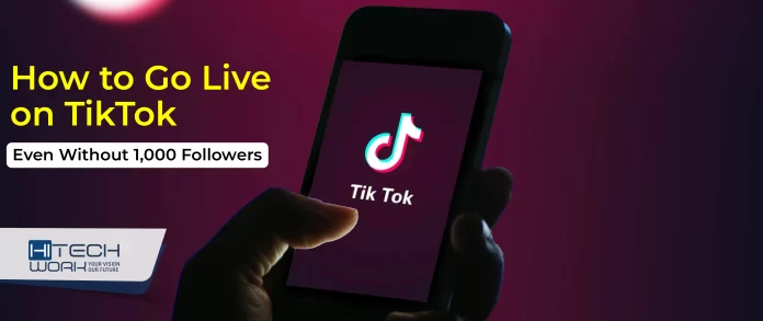 how to Go live on TikTok
