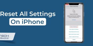 how to reset all settings on iPhone