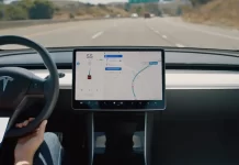 Tesla upgraded maps and navigation