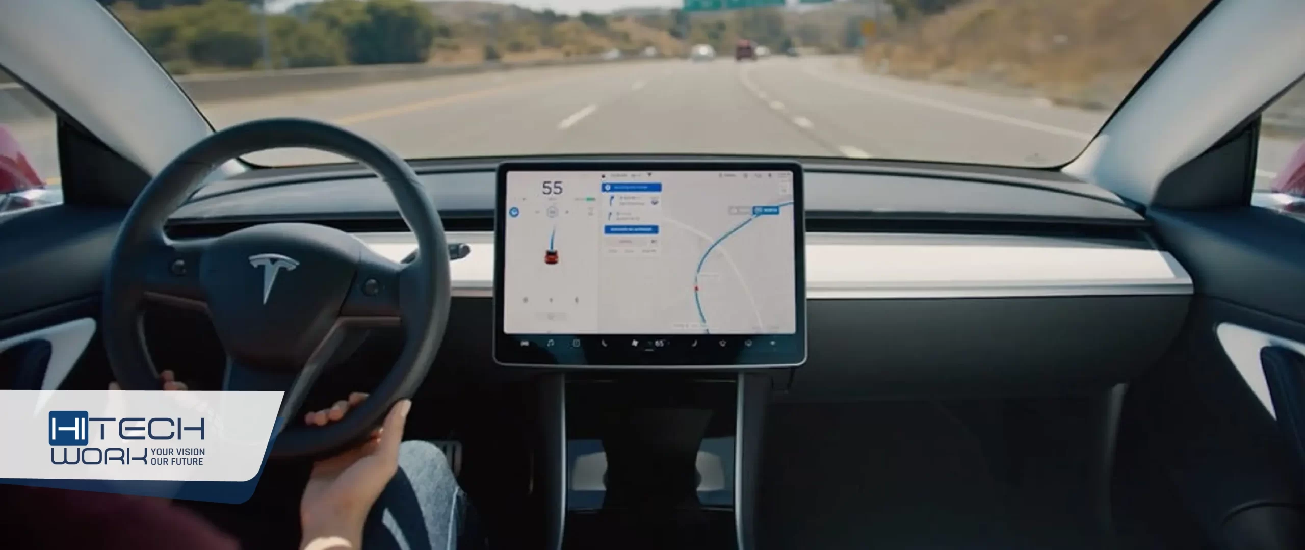 Tesla upgraded maps and navigation