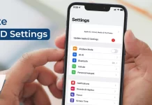 Update apple id settings