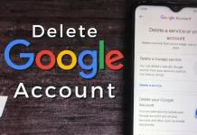 how to Delete Google account