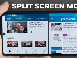 how to use split screen on Android