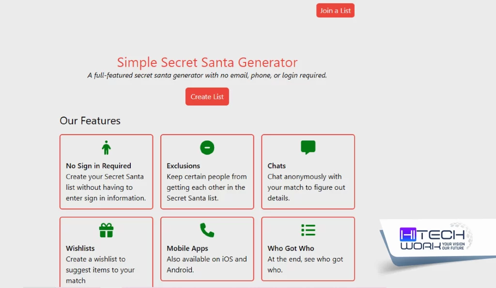 Simple Secret Santa Generator